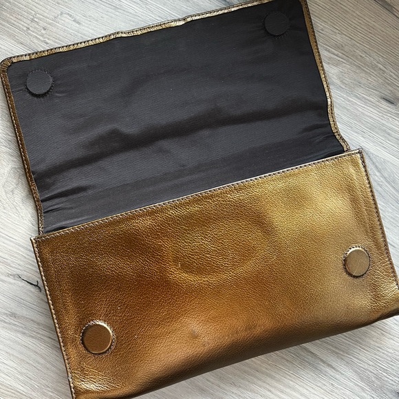 Mulberry clutch in bronze - Picture 2 of 5